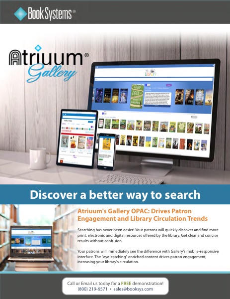 Gallery OPAC brochure