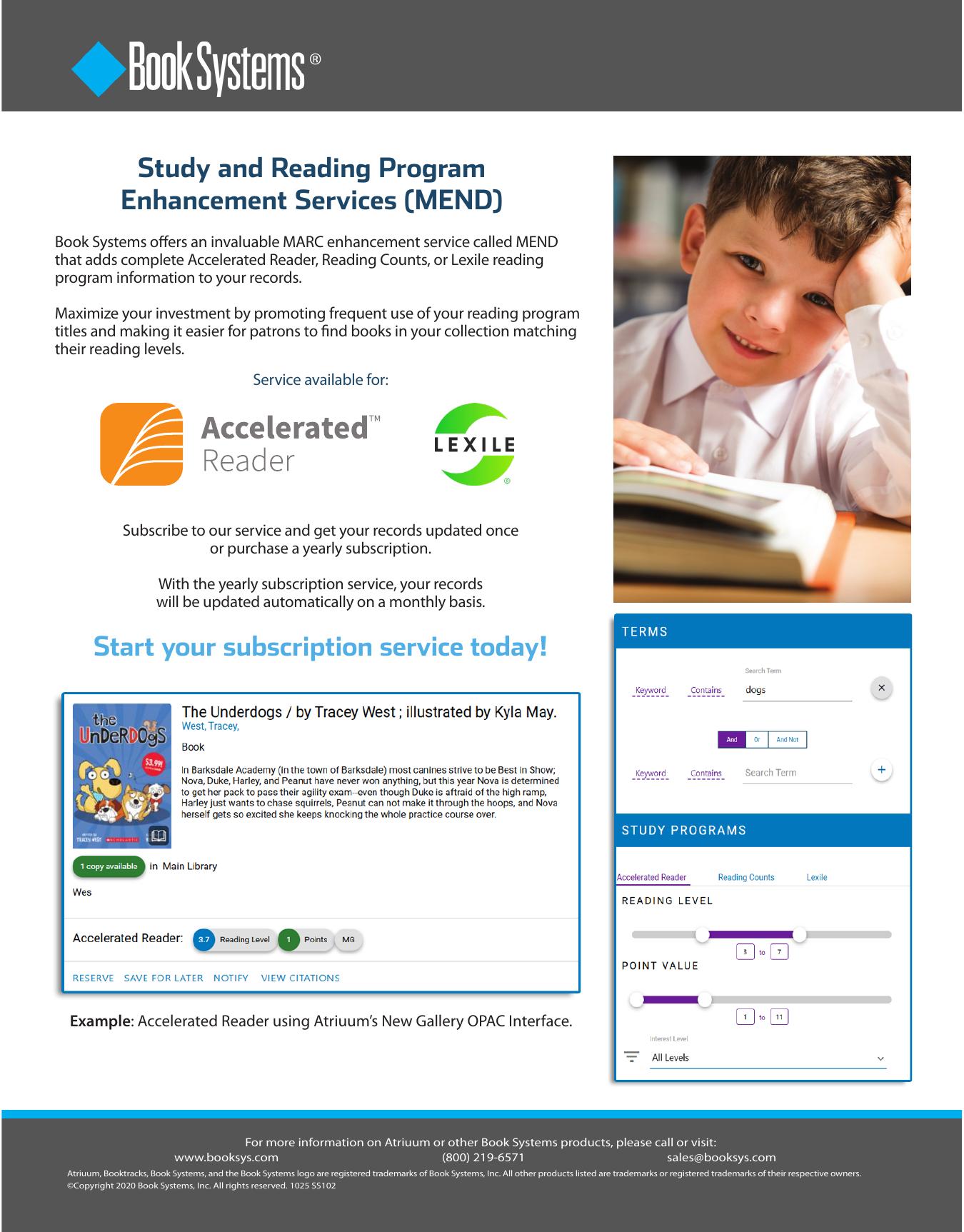MEND brochure